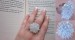 Veľký prsteň Swarovski Crystal AB s nadstaviteľnou veľkosťou